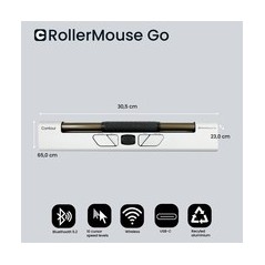 Contour RollerMouse Go Central - Ergonomic Precision for Ultimate Comfort & Productivity | Order Now!